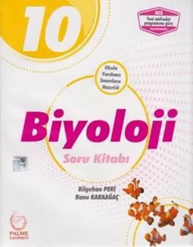 Palme Yayınları 10. Sınıf Biyoloji Soru Kitabı Palme