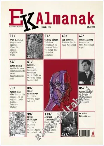 Ek Almanak : Eleştirel Kültür - 01      Eylül  2022