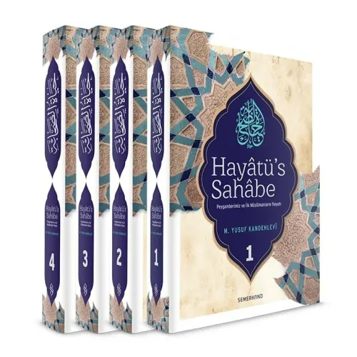 Hayatüs Sahabe  4 Cilt Takım - حياة الصحابة