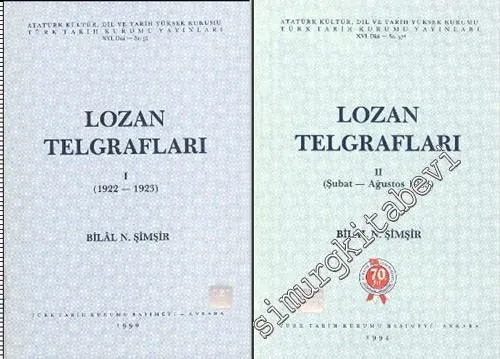 Lozan Telgrafları 2 Cilt TAKIM -        1994