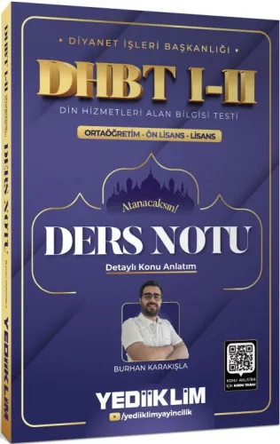 Yediiklim Yayınları Diyanet İşleri Başkanlığı DHBT I-II Ortaöğretim Ön