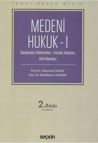 Medeni Hukuk - I