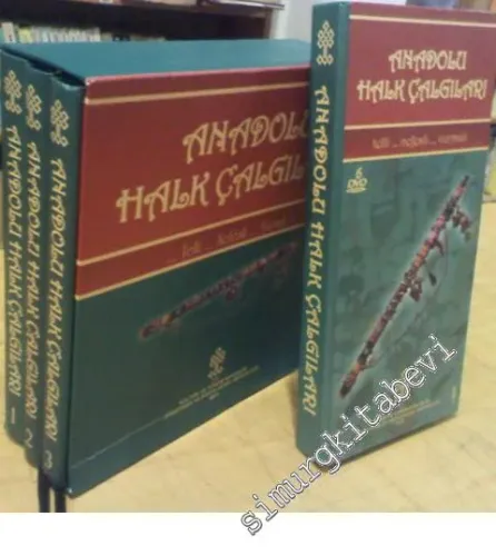 Anadolu Halk Çalgıları 3 Cilt: ...Telli ...Nefesli ... Vurmalı... DVD'li -