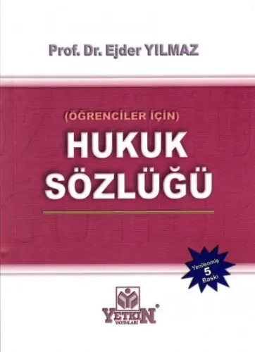 Hukuk Sözlüğü