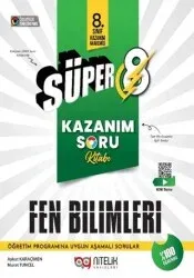 NİTELİK 8. SINIF SÜPER KAZANIM FEN BİLİMLERİ SORU KİTABI