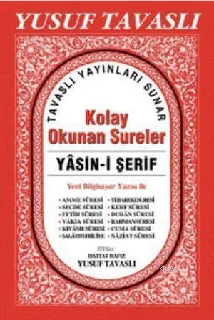 Tavaslı Kolay Okunan Sureler Yasini Şerif