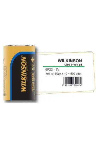 WILKINSON 6F22-9 VOLT PİL