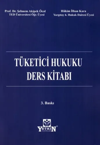 Tüketici Hukuku Ders Kitabı
