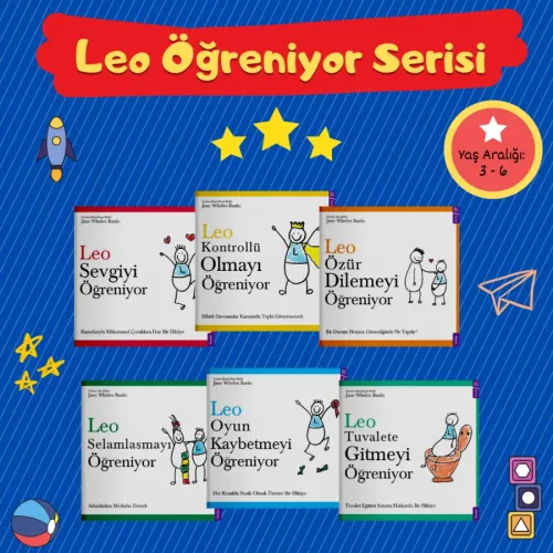 Leo Öğreniyor Set (6 Kitap)