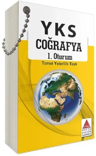 Delta Kültür Yayınları TYT Coğrafya Kartları Delta Kültür