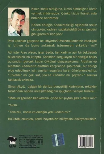 Bana Sırtını Dönme Sinan Akyüz Alfa Yayınları %60 indirimli