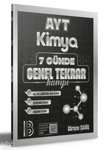 Benim Hocam AYT Kimya 7 Günde Genel Tekrar Kampı