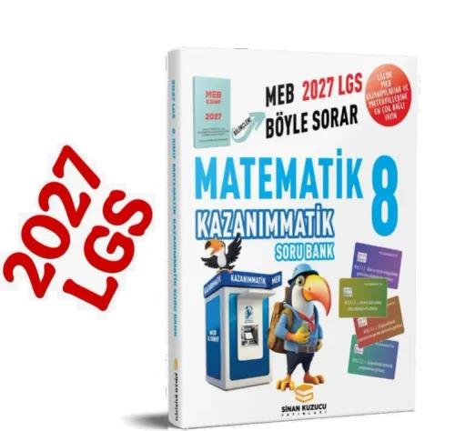8. Sınıf 2027 Meb Böyle Sorar KAZANIMMATİK MATEMATİK Soru Bankası