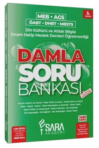Şara Akademi ÖABT MEB-AGS DHBT MBSTS Din Kültürü ve Ahlak Bilgisi Daml