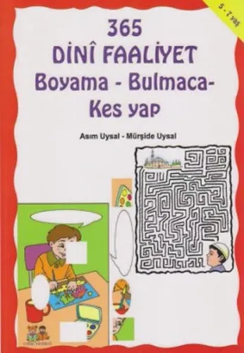 365 Dini Faaliyet; Boyama-Bulmaca-Kes yap