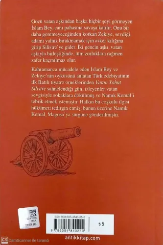 Vatan Yahut Silistre Namık Kemal Antik %51 indirimli