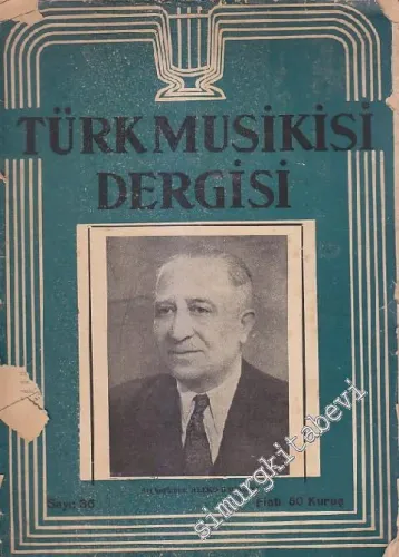 Türk Musikisi Dergisi - Sayı: 36  Cilt: 3    Aralık