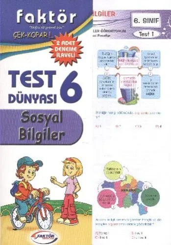 Faktör 6. Sınıf Sosyal Bilgiler Test Dünyası