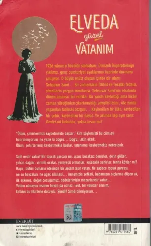 Elveda Güzel Vatanım Ahmet Ümit Everest Yayınları %43 indirimli