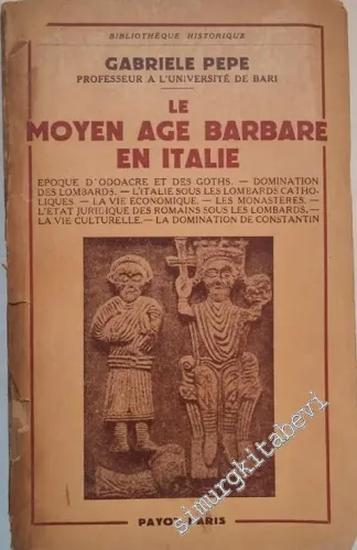 Le Moyen Age Barbare en Italie -        1956