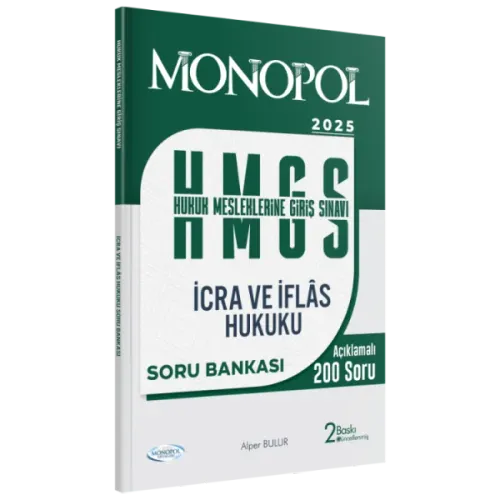 MONOPOL HMGS İcra ve İflas Hukuku Soru Bankası