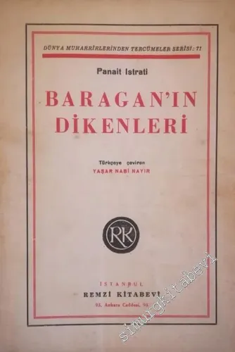 Baragan'ın Dikenleri -        1943