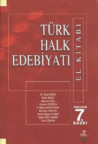 Türk Halk Edebiyatı ( El Kitabı)