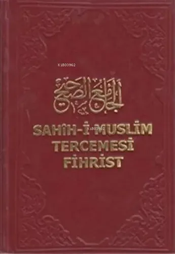 Sahih-i Muslim Tercemesi - Fihrist