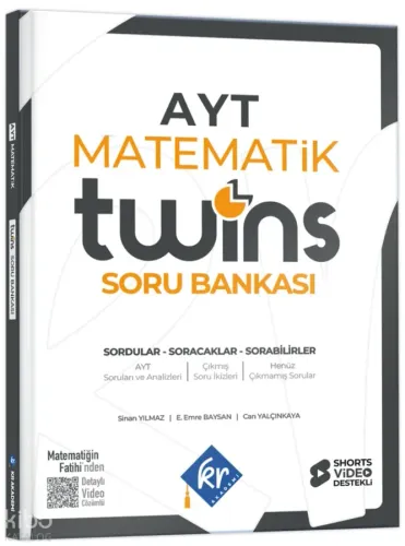 KR Akademi AYT Twins Matematik Soru Bankası 2027