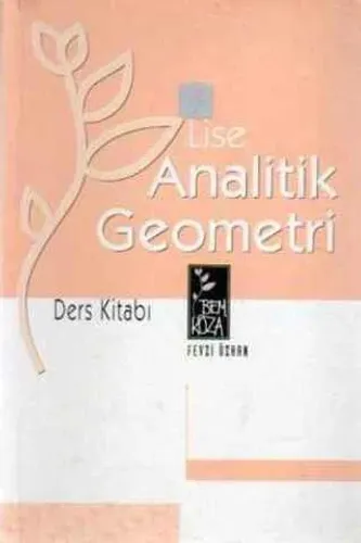 Lise Analitik Geometri Ders Kitabı