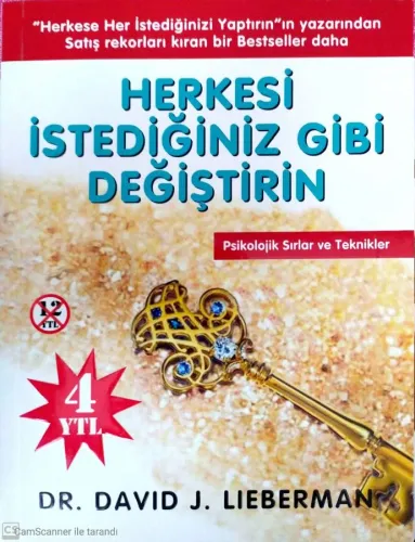Herkesi İstediğiniz Gibi Değiştirin David J. Lieberman Butik %34 indir