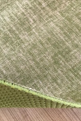Doğal Jüt Kaplama Yeşil Yoga Mat