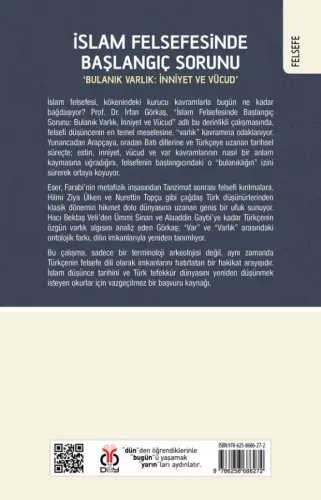 İslam Felsefesinde Başlangıç Sorunu İrfan Görkaş İslam Felsefesinde Başlangıç Sorunu İrfan Görkaş
