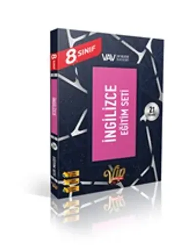 VİP 8.SINIF İNGİLİZCE EĞİTİM SETİ - (BRONZ) Kolektif