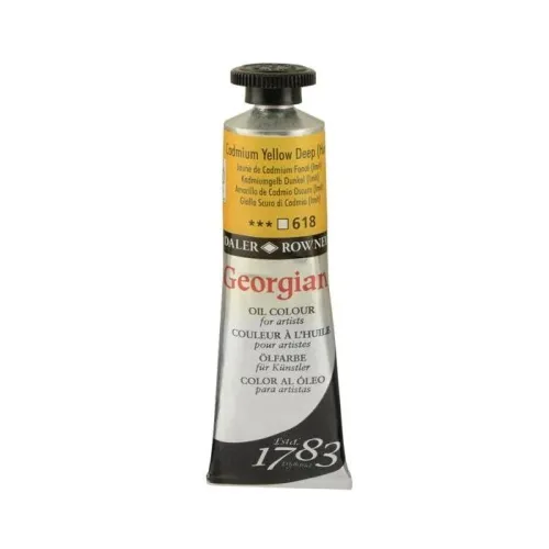 Georgian Yağlı Boya 38ml Cad. Yellow Deep  Hue 618