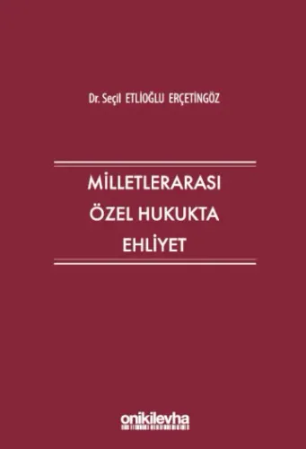 Milletlerarası Özel Hukukta Ehliyet
