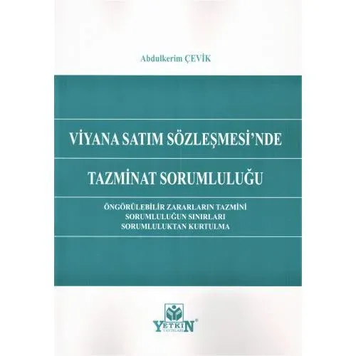 Viyana Sözleşmesi'n de Tazminat Sorumluluğu