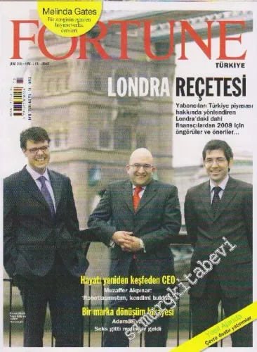 Fortune Türkiye - Dosya: Londra Reçetesi - Sayı: 4    1  Ocak