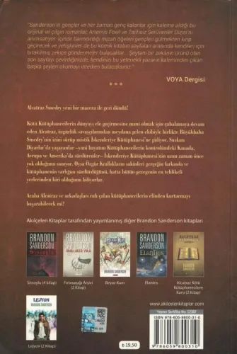 Alcatraz Kötü Kütüphanecilere Karşı 2 / Katibin Kemikleri Brandon Sand