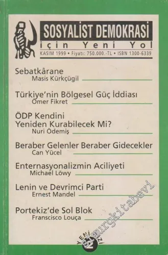 Sosyalist Demokrasi İçin Yeni Yol - Sayı: 2      Kasım