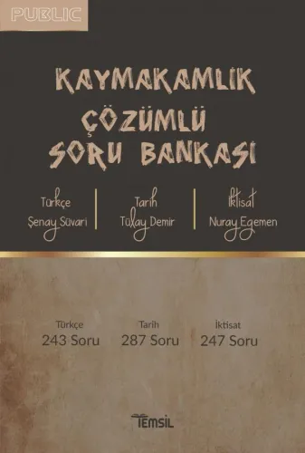 Public Kaymakamlık Soru Bankası