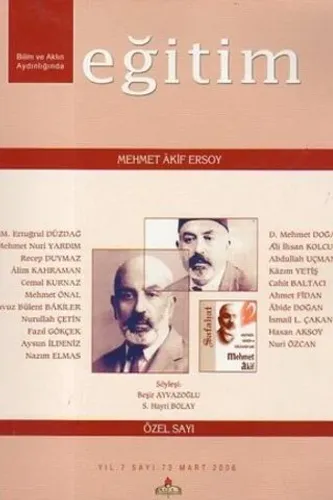 Eğitim (Mehmet Akif Ersoy)