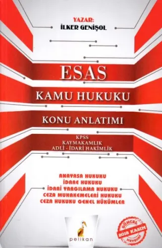 KAMPANYALI Esas Kamu Hukuku Konu Anlatımı 2018