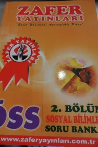 ÖSS 2.Bölüm Sosyal Bilimler-2 Soru Bankası