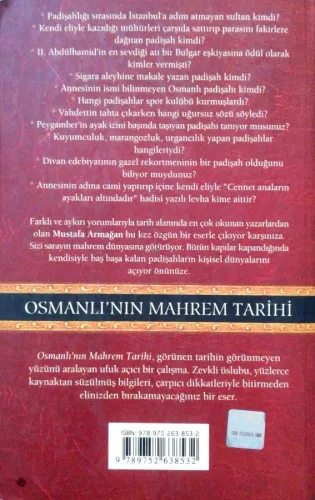 Osmanlı'nın Mahrem Tarihi Bilinmeyen Yönleriyle Osmanlı Padişahları Mu