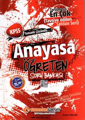 2014 KPSS Anayasa Soru Bankası Tamamı Çözümlü