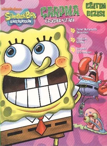 SüngerBob Karepantolon Çarpma Çalışma Kitabı