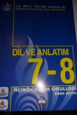 Dil ve Anlatım 7-8