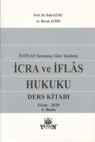 İcra ve İflas Hukuku Ders Kitabı