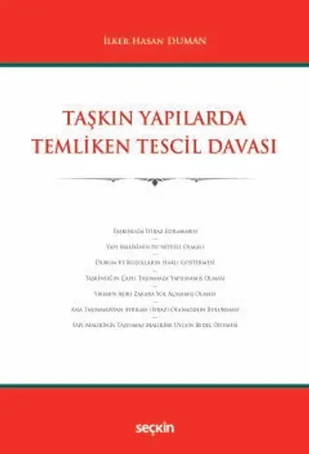 Taşkın Yapılarda Temliken Tescil Davası
